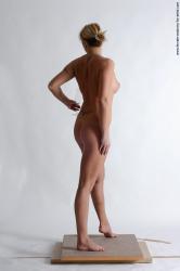 Nude Woman White Standing poses - ALL Slim medium blond Standing poses - simple Pinup