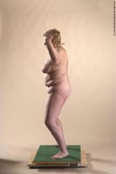 Nude Woman White Standing poses - ALL Average short blond Standing poses - simple Pinup