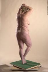 Nude Woman White Standing poses - ALL Average short blond Standing poses - simple Pinup