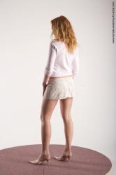 Casual Woman White Standing poses - ALL Slim medium brown Standing poses - simple Academic