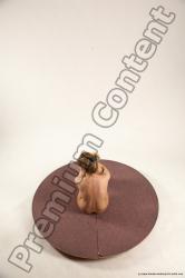 Nude Woman White Sitting poses - ALL Slim medium colored Sitting poses - simple Multi angle poses Pinup