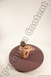 Nude Woman White Sitting poses - ALL Slim medium colored Sitting poses - simple Multi angle poses Pinup