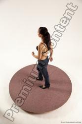 Casual Woman White Standing poses - ALL Slim long brown Standing poses - simple Multi angle poses Academic