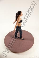 Casual Woman White Standing poses - ALL Slim long brown Standing poses - simple Multi angle poses Academic