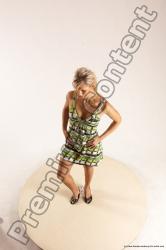 Casual Woman White Standing poses - ALL Slim long blond Standing poses - simple Multi angle poses Academic