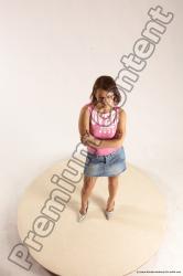 Casual Woman White Standing poses - ALL Slim medium brown Standing poses - simple Multi angle poses Academic