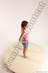 Casual Woman White Standing poses - ALL Slim medium brown Standing poses - simple Multi angle poses Academic