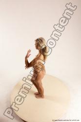 Nude Woman White Standing poses - ALL Slim long blond Standing poses - simple Multi angle poses Pinup