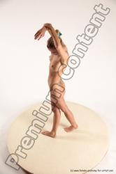 Nude Woman White Standing poses - ALL Slim long blond Standing poses - simple Multi angle poses Pinup