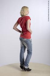 Casual Woman White Standing poses - ALL Slim medium blond Standing poses - simple Academic