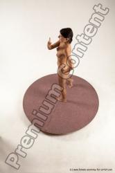 Nude Woman White Standing poses - ALL Slim medium brown Standing poses - simple Multi angle poses Pinup