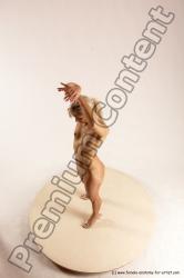 Nude Woman White Standing poses - ALL Slim long blond Standing poses - simple Multi angle poses Pinup