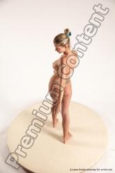 Nude Woman White Standing poses - ALL Slim short blond Standing poses - simple Multi angle poses Pinup