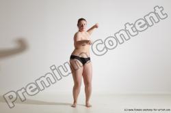 Nude Martial art Woman White Standing poses - ALL Average medium colored Standing poses - simple Dynamic poses Pinup