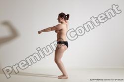 Nude Martial art Woman White Standing poses - ALL Average medium colored Standing poses - simple Dynamic poses Pinup