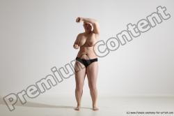 Nude Martial art Woman White Standing poses - ALL Average medium colored Standing poses - simple Dynamic poses Pinup