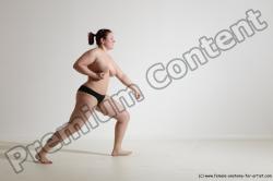 Nude Martial art Woman White Standing poses - ALL Average medium colored Standing poses - simple Dynamic poses Pinup