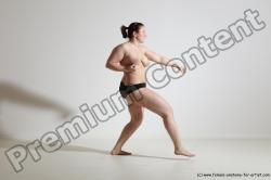 Nude Martial art Woman White Standing poses - ALL Average medium colored Standing poses - simple Dynamic poses Pinup