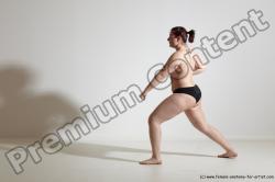 Nude Martial art Woman White Standing poses - ALL Average medium colored Standing poses - simple Dynamic poses Pinup