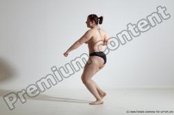 Nude Martial art Woman White Standing poses - ALL Average medium colored Standing poses - simple Dynamic poses Pinup