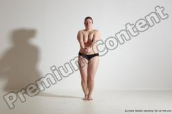 Nude Martial art Woman White Standing poses - ALL Average medium colored Standing poses - simple Dynamic poses Pinup