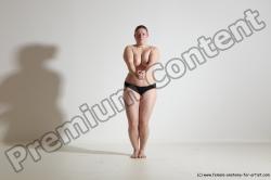 Nude Martial art Woman White Standing poses - ALL Average medium colored Standing poses - simple Dynamic poses Pinup