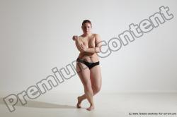 Nude Martial art Woman White Standing poses - ALL Average medium colored Standing poses - simple Dynamic poses Pinup