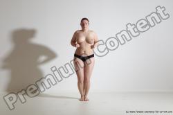 Nude Martial art Woman White Standing poses - ALL Average medium colored Standing poses - simple Dynamic poses Pinup