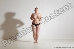 Nude Martial art Woman White Standing poses - ALL Average medium colored Standing poses - simple Dynamic poses Pinup