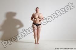 Nude Martial art Woman White Standing poses - ALL Average medium colored Standing poses - simple Dynamic poses Pinup