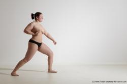 Nude Martial art Woman White Standing poses - ALL Average medium colored Standing poses - simple Dynamic poses Pinup