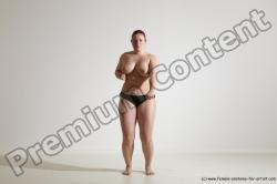 Nude Martial art Woman White Standing poses - ALL Average medium colored Standing poses - simple Dynamic poses Pinup