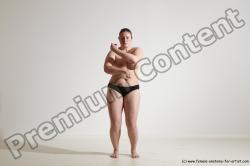 Nude Martial art Woman White Standing poses - ALL Average medium colored Standing poses - simple Dynamic poses Pinup