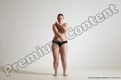 Nude Martial art Woman White Standing poses - ALL Average medium colored Standing poses - simple Dynamic poses Pinup