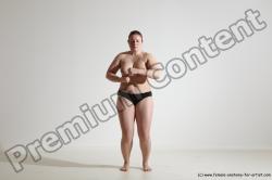 Nude Martial art Woman White Standing poses - ALL Average medium colored Standing poses - simple Dynamic poses Pinup