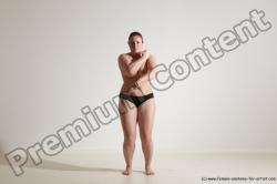 Nude Martial art Woman White Standing poses - ALL Average medium colored Standing poses - simple Dynamic poses Pinup