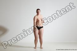 Nude Martial art Woman White Standing poses - ALL Average medium colored Standing poses - simple Dynamic poses Pinup