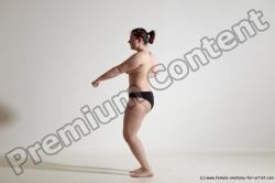 Nude Martial art Woman White Standing poses - ALL Average medium colored Standing poses - simple Dynamic poses Pinup