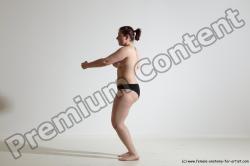 Nude Martial art Woman White Standing poses - ALL Average medium colored Standing poses - simple Dynamic poses Pinup