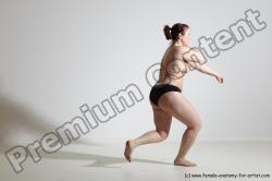 Nude Martial art Woman White Moving poses Average medium colored Dynamic poses Pinup