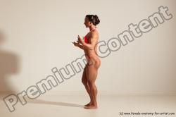 Angelina Bodybuilding poses