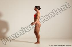 Angelina Bodybuilding poses