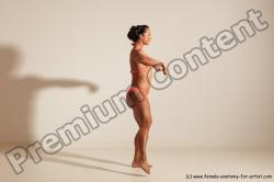 Angelina Bodybuilding poses