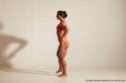 Angelina Bodybuilding poses