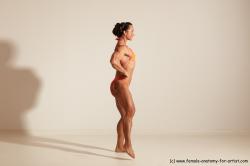 Angelina Bodybuilding poses