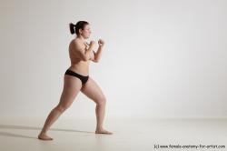 Nude Martial art Woman White Standing poses - ALL Average medium colored Standing poses - simple Standard Photoshoot Pinup