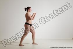 Nude Martial art Woman White Standing poses - ALL Average medium colored Standing poses - simple Standard Photoshoot Pinup