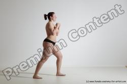 Nude Martial art Woman White Standing poses - ALL Average medium colored Standing poses - simple Standard Photoshoot Pinup