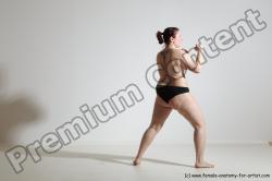 Nude Martial art Woman White Standing poses - ALL Average medium colored Standing poses - simple Standard Photoshoot Pinup