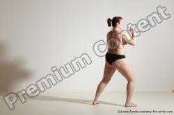 Nude Martial art Woman White Standing poses - ALL Average medium colored Standing poses - simple Standard Photoshoot Pinup